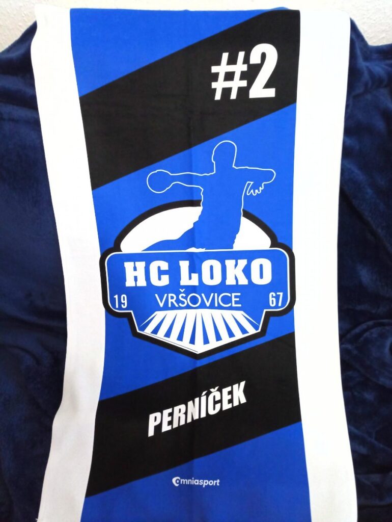 Ručník – klubové oblečení Loko Vršovice