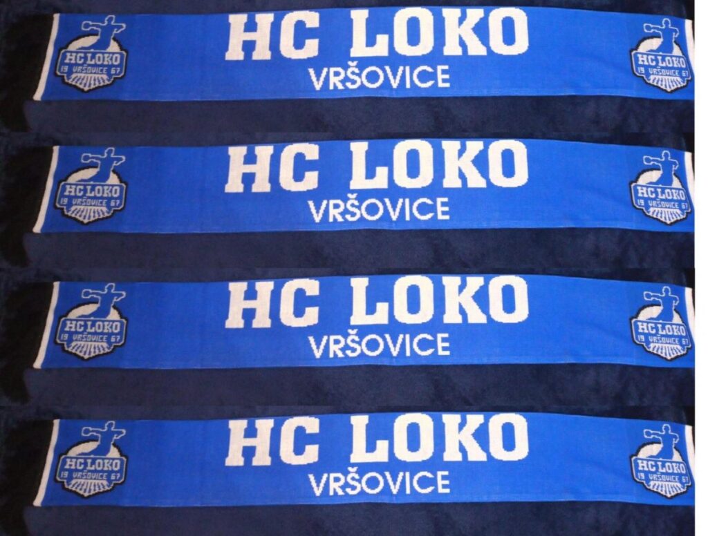 Šála – klubové oblečení Loko Vršovice